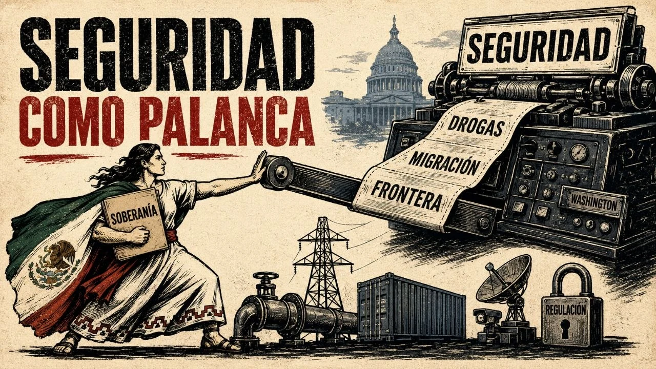 Monero editorial: Washington escribe seguridad y la convierte en palanca corporativa sobre frontera, energía y soberanía mexicana